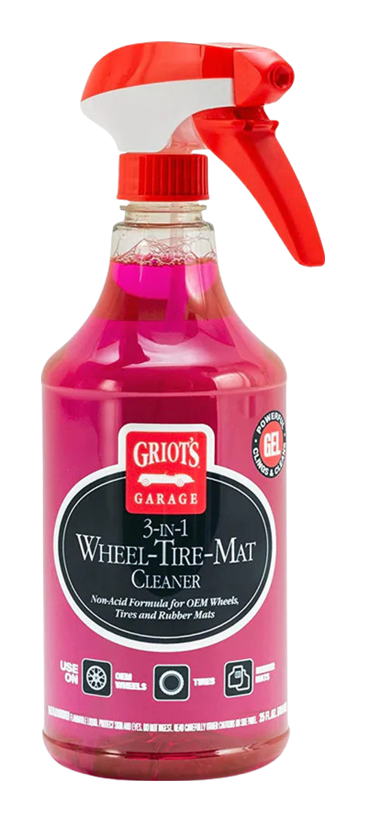 Griot's Garage 3-in-1 Wheel-Tire-Mat Cleaner