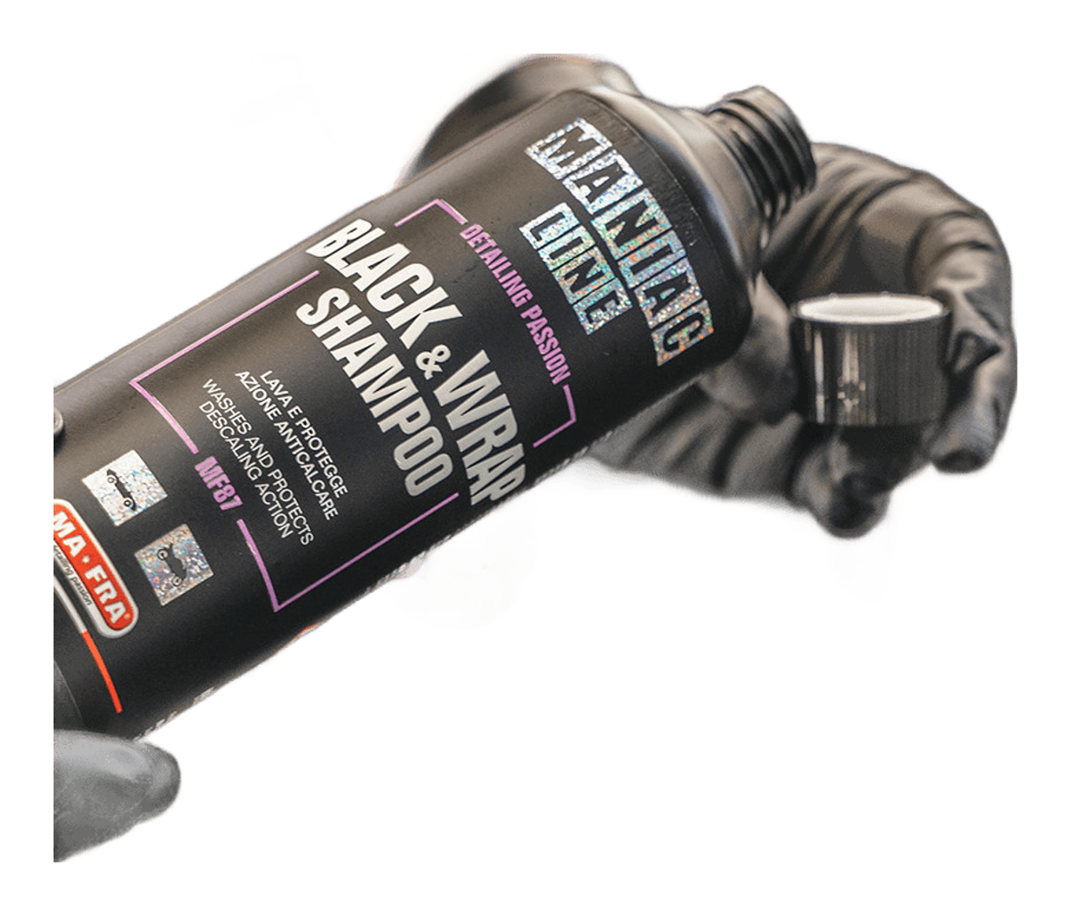 Maniac Line Black and Wrap Shampoo