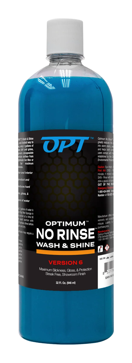Optimum Optimum No Rinse Wash and Shine V6