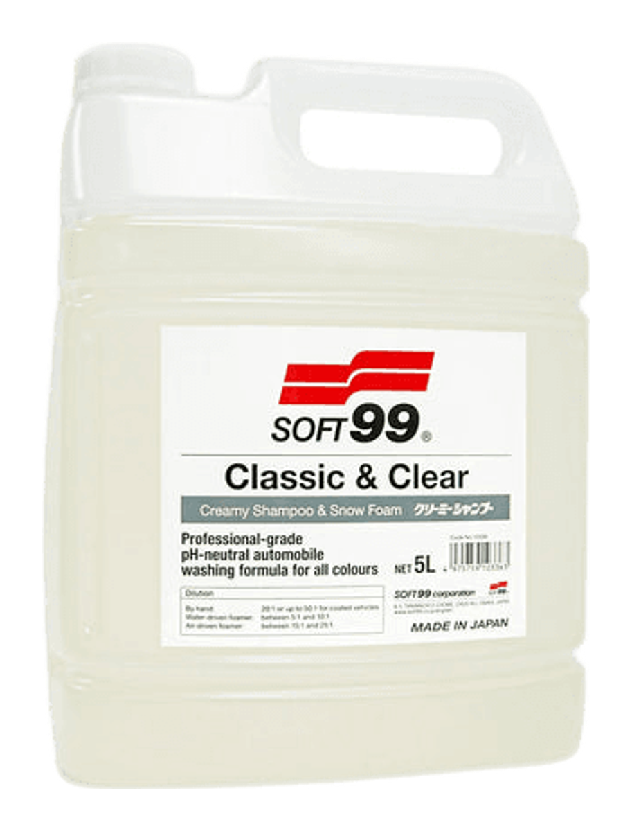 SOFT99 Classic & Clear Creamy Shampoo